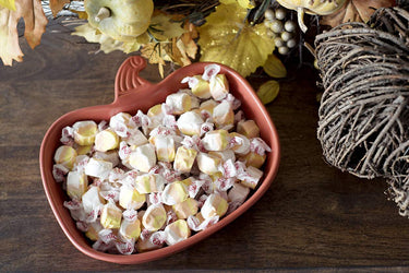 Candy Corn Taffy | Candy corn salt water taffy candy flavor | Taffy Town
